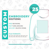 Custom Embroidery Digitizing