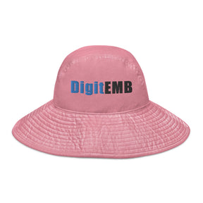 Wide Brim Bucket Hat