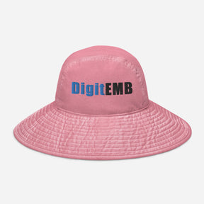Wide Brim Bucket Hat